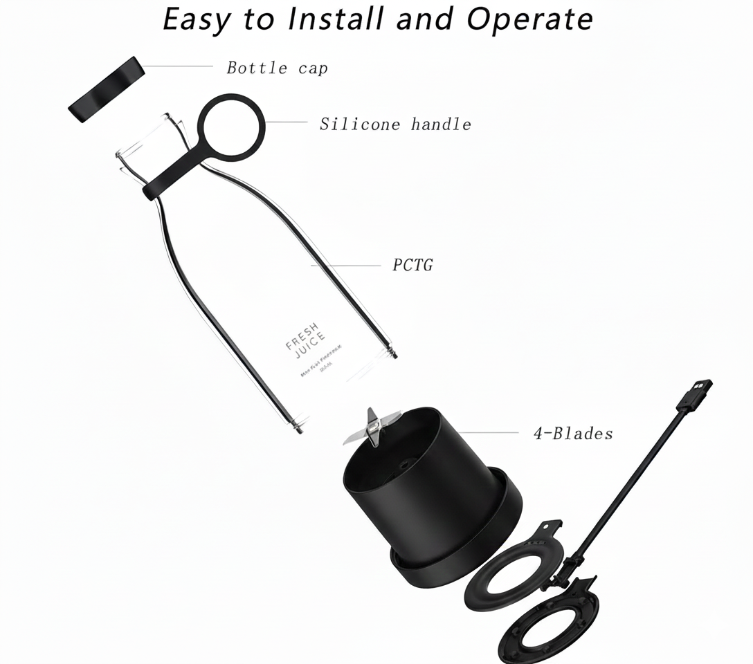 The Blendy | Portable Blender Bottle