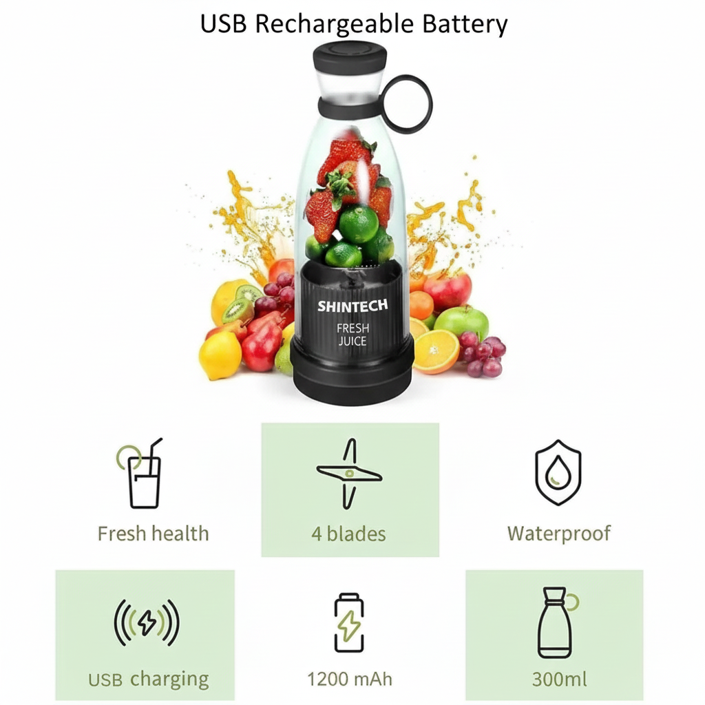 The Blendy | Portable Blender Bottle